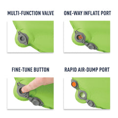 Comfort Light Self-Inflating Sleeping Pad Multi Function Valve