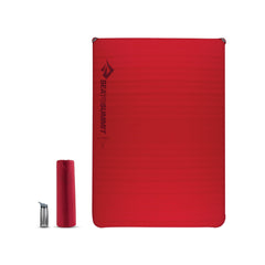 Double Wide / Red || Comfort Plus Self-Inflating Sleeping Pad